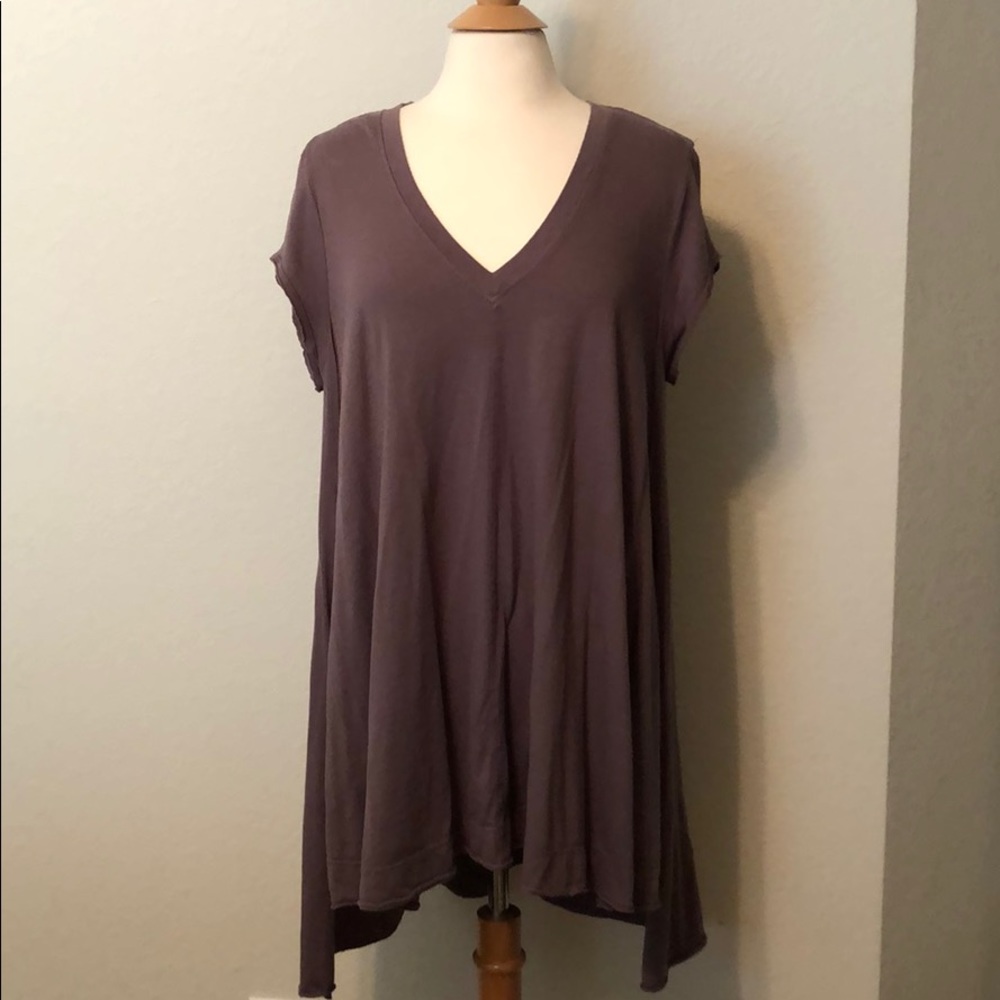 Drapey V-Neck Top from Anthropologie